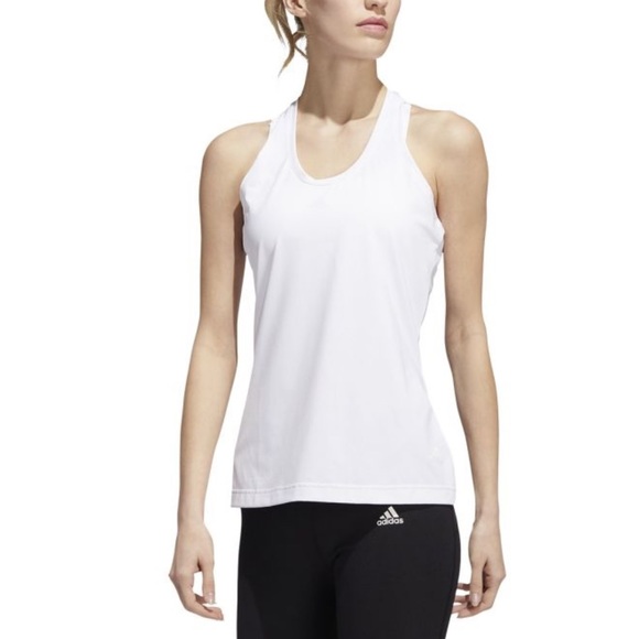 adidas Tops - NWT!! ADIDAS D2T tank top, white size x-small